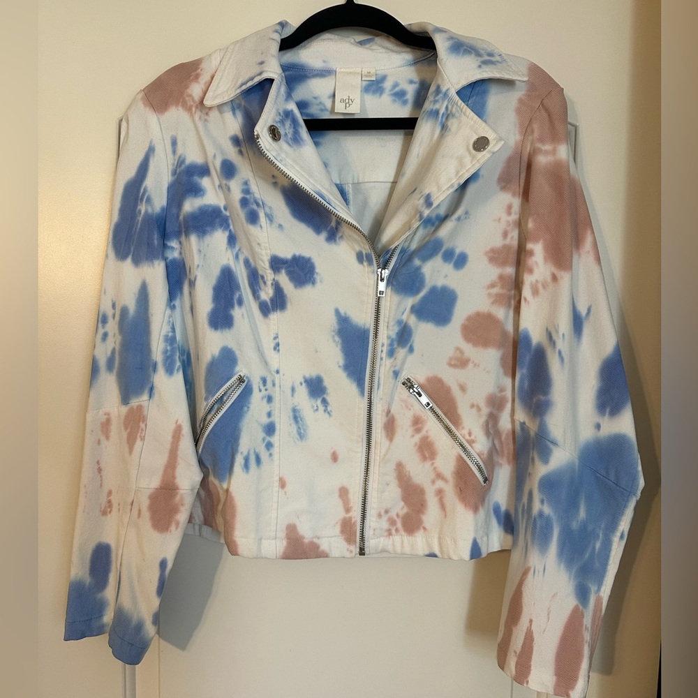 Tie-Dye Boutique Denim Jacket